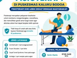 Tingkatkan Pelayanan, Puskesmas Kaluku Bodoa Buka Layanan Fisioterapi untuk Warga