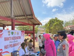 Sambut HUT Ke-78, Polwan Polresta Gowa Gelar Bakti Sosial dan Kesehatan Hingga ke Pelosok Tinggimoncong dan Tombolopao