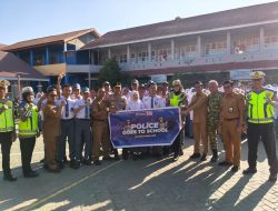 Turun Langsung di SMAN 1 Sungguminasa, Kapolresta Gowa Beri ‘Warning’ Keras ke Pelajar