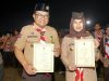 Wabup Gowa dan Ketua TP PKK Terima Lencana di Jambore Nasional, Dinilai Berkontribusi Memajukan Pramuka