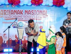 Resmikan Festival Hari Anak Nasional Ke-42, Gubernur Sulsel Andi Sudirman Dorong Investasi SDM Sejak Dini