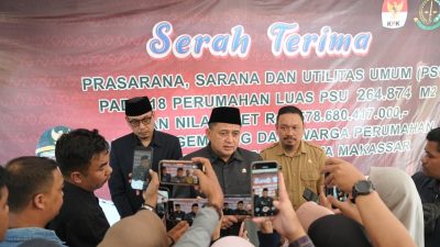 Aset Rp578 Miliar Diserahkan, Pemkot Makassar Tancap Gas Perbaiki Infrastruktur Perumahan