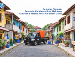 PDAM Makassar Siagakan 6 Pickup untuk Distribusi Air Bersih ke Permukiman Sempit
