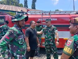 Aksi Prajurit Yonarmed 21/Kawali: 45 Menit Jinakkan Api yang Hanguskan Rumah Warga
