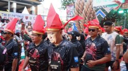 Dandim Gowa Ikut Jajal Patonro Elite Run 2026, Ribuan Peserta Merahkan Makassar