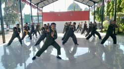 Prajurit Kodim Gowa Gembleng Fisik dan Taktis Lewat Pencak Silat Militer