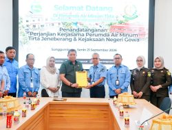 Cegah Mal-Administrasi, Perumda Tirta Jeneberang Gowa Gandeng Kejaksaan Negeri