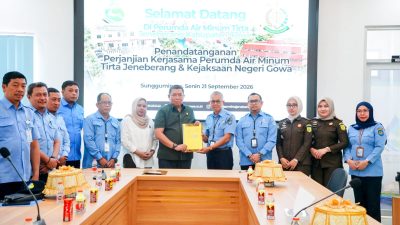Cegah Mal-Administrasi, Perumda Tirta Jeneberang Gowa Gandeng Kejaksaan Negeri
