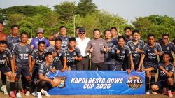 Ajang Silaturahmi Instansi, 12 Tim Bertarung di Turnamen U-40 Kapolresta Gowa Cup 2026