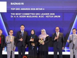 Borong Penghargaan TOP GRC Awards 2026, Baznas RI Makin Kokoh Jaga Transparansi dan Dana Umat
