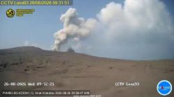 Dentuman Keras Guncang Banten Dini Hari, CCTV Gunung Anak Krakatau Dilaporkan Rusak Terkena Lava