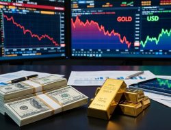 Kekhawatiran Inflasi Global Meningkat: Emas Melemah, Pasar Menanti Keputusan Suku Bunga The Fed