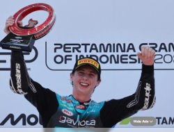 Maximo Quiles Kunci Gelar Juara Dunia Moto3 2026 di Mandalika, Veda Ega Tembus 7 Besar Klasemen