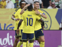 Ronaldo Cetak Gol Voli, Al Nassr Sikat Neftchi Fergana 3-1 di AFC Champions League