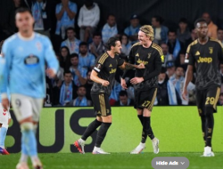 Drama Injury Time! Gol Kolo Muani Bawa Juventus Bungkam Celta Vigo 2-1