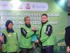 Sapa Driver Gojek di Nipah Mall, Appi Tegaskan Komitmen Jaminan Sosial Pekerja Rentan
