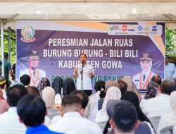 Urai Kemacetan dan Genjot Ekonomi, Jalan Beton Burung-Burung–Bili-Bili Resmi Beroperasi