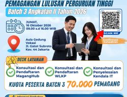Sediakan Kuota 70 Ribu Peserta, Kemnaker Permudah Perusahaan Bergabung di MagangHub Batch 3