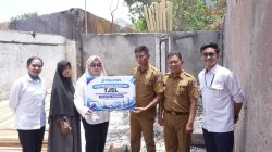 Percepat Rekonstruksi Rumah Korban Kebakaran Mannuruki, Pelindo Regional 4 Pasok Bahan Bangunan