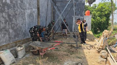 Bebaskan Ratusan Warga Barembeng dari Krisis Air, Satgas TMMD Kodim Gowa Tembus 3 Titik Sumur Bor!