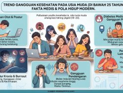 Ancaman Penyakit Usia Muda: Kebiasaan Sehari-hari yang Mengintai Remaja dan Generasi di Bawah 25 Tahun