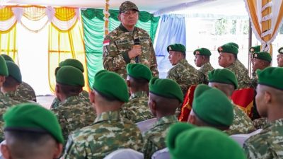 TNI AD Tempatkan Batalyon Permanen di NTT, Menhan Sjafrie: Buktikan Pengabdian Terbaik untuk NKRI